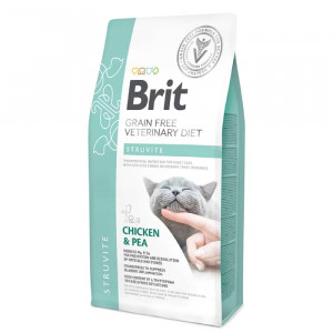 BRIT VETERINARY DIET CAT STRUVITE sausā kaķu barība 5kg